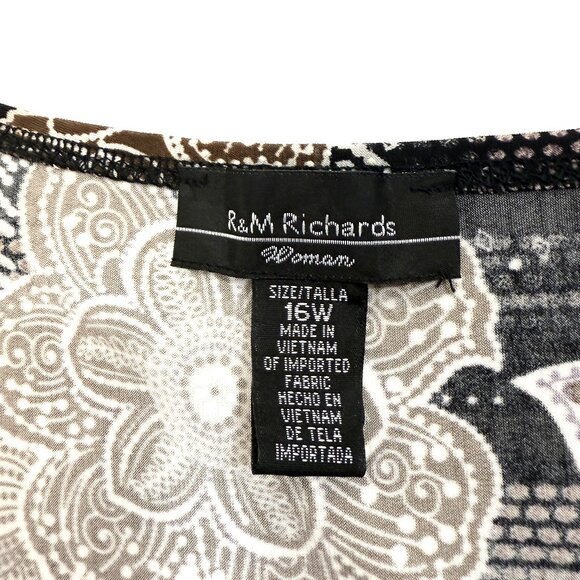 R&M Richards Cocktail Jacket Dress Women's Plus Size 16 - Picture 7 of 16